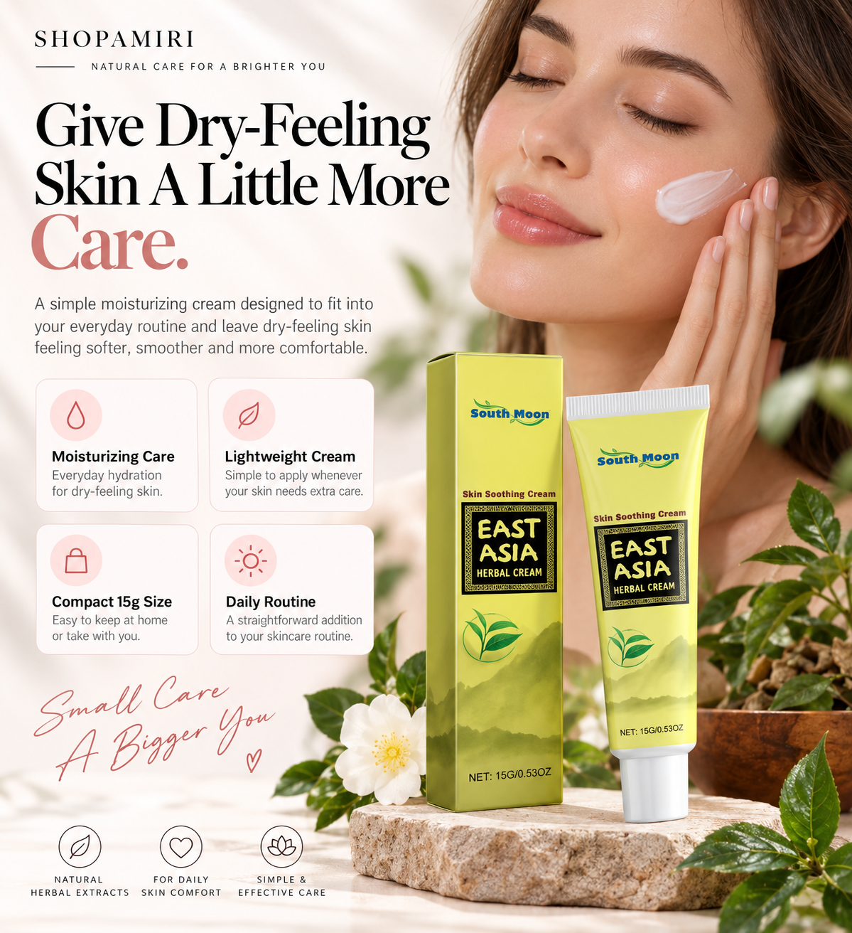SHOPAMIRI Herbal Skin Comfort Cream daily skincare
