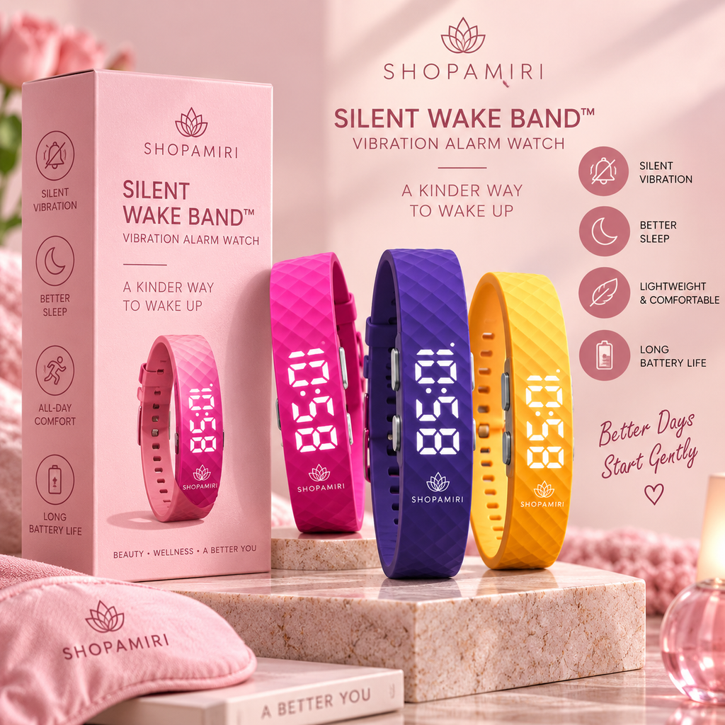 SHOPAMIRI Silent Wake Band™ – Vibrations-Alarmuhr
