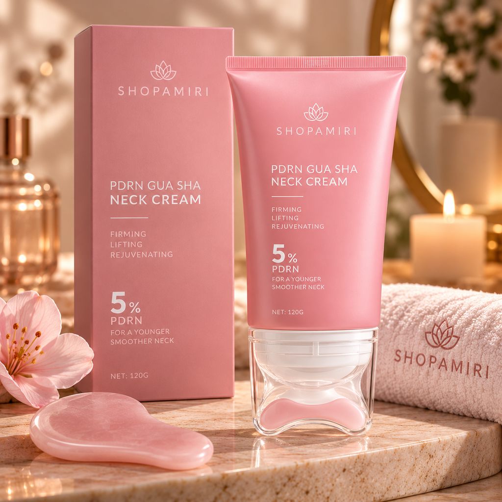 SHOPAMIRI PDRN Gua Sha Neck Cream™