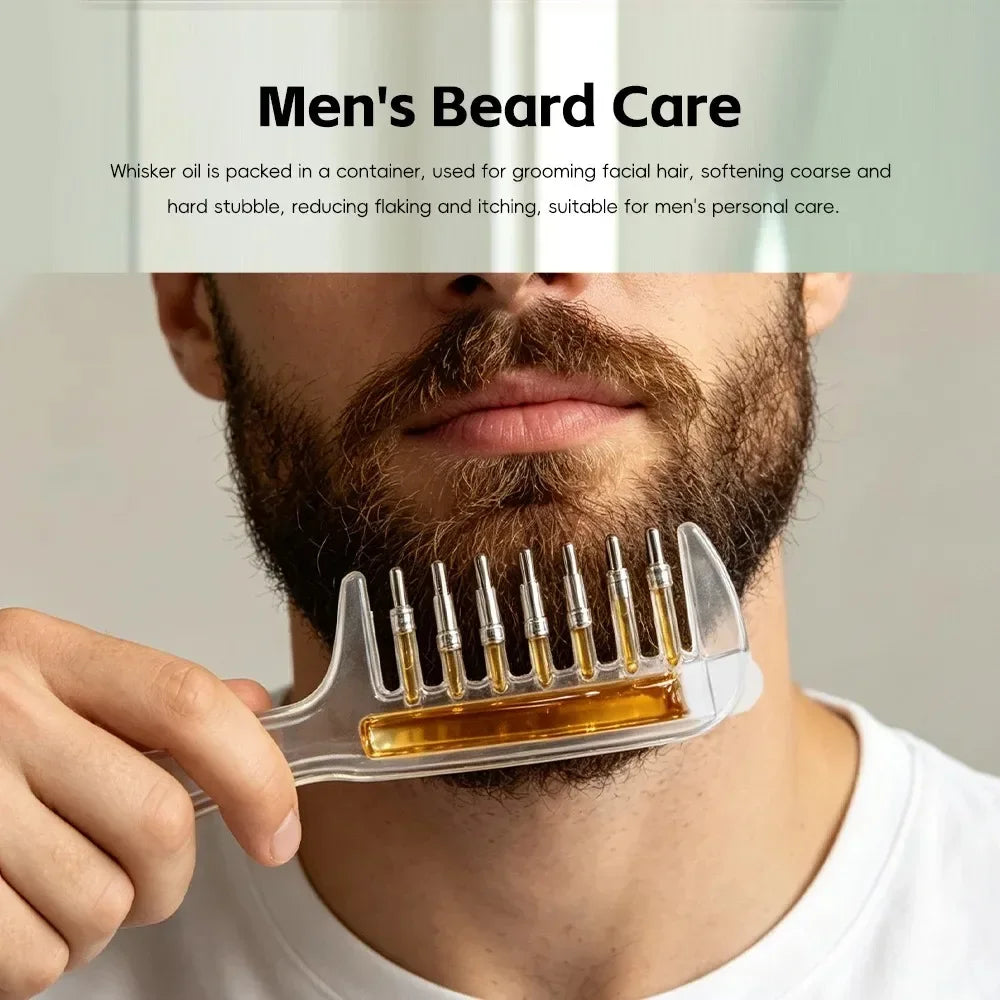 SHOPAMIRI Hair Oil Applicator Comb™ – Cuidados do Couro Cabeludo e do Cabelo