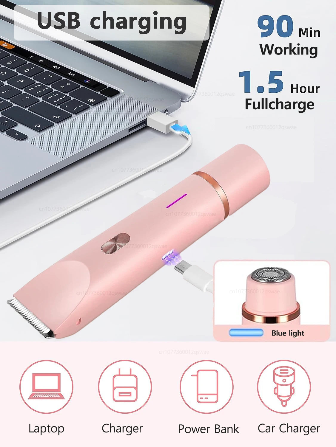 SHOPAMIRI 2-in-1 Body Shaver™ – Aparador de Pelos a Seco e com Água