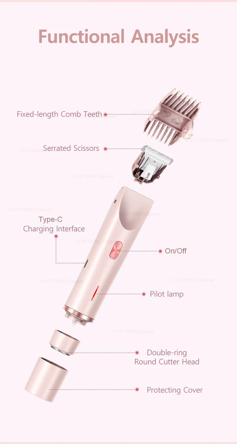 SHOPAMIRI 2-in-1 Body Shaver™ – Aparador de Pelos a Seco e com Água