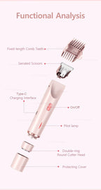 SHOPAMIRI 2-in-1 Body Shaver™ – Aparador de Pelos a Seco e com Água