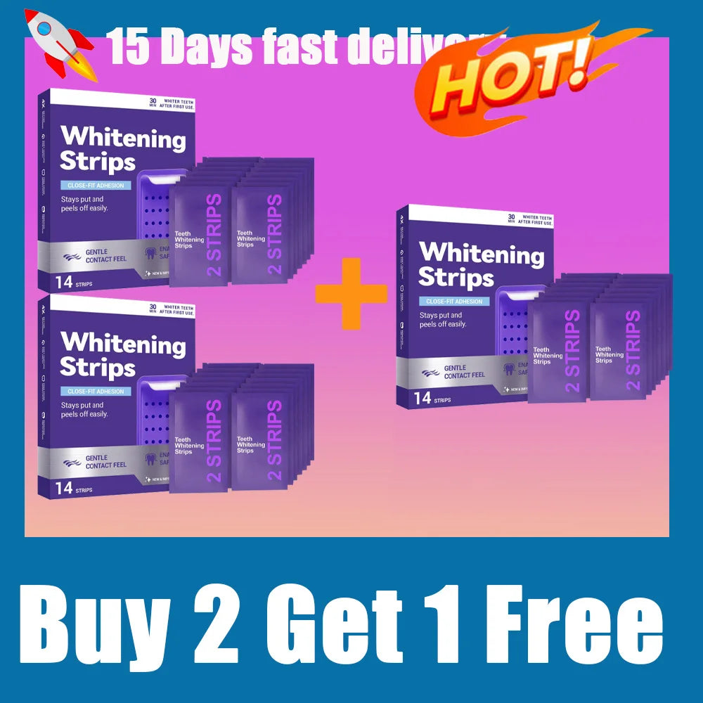 SHOPAMIRI Whitening Strips™ – Cuidados Caseiros do Sorriso