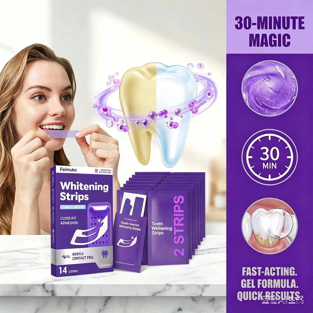 SHOPAMIRI Whitening Strips™ – At-Home Smile Care