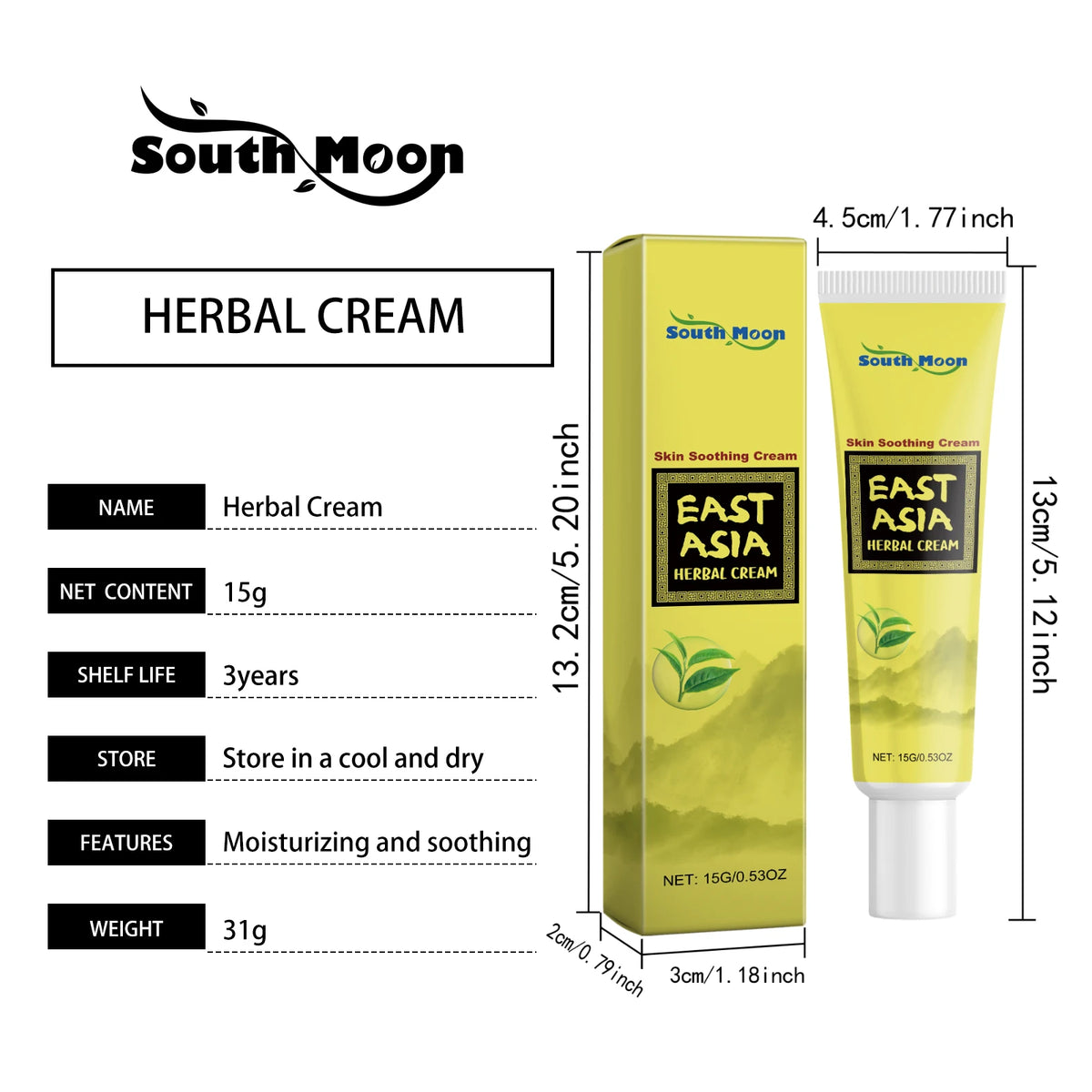 SHOPAMIRI Herbal Skin Comfort Cream™ – Cuidados Hidratantes Diários