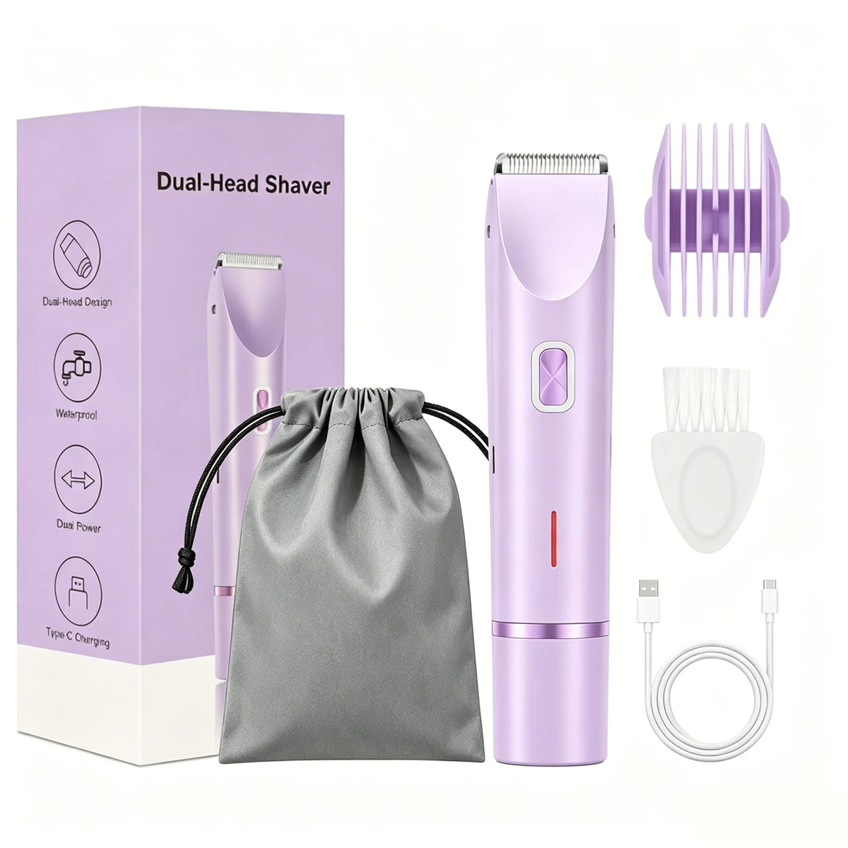 SHOPAMIRI 2-in-1 Body Shaver™ – Aparador de Pelos a Seco e com Água