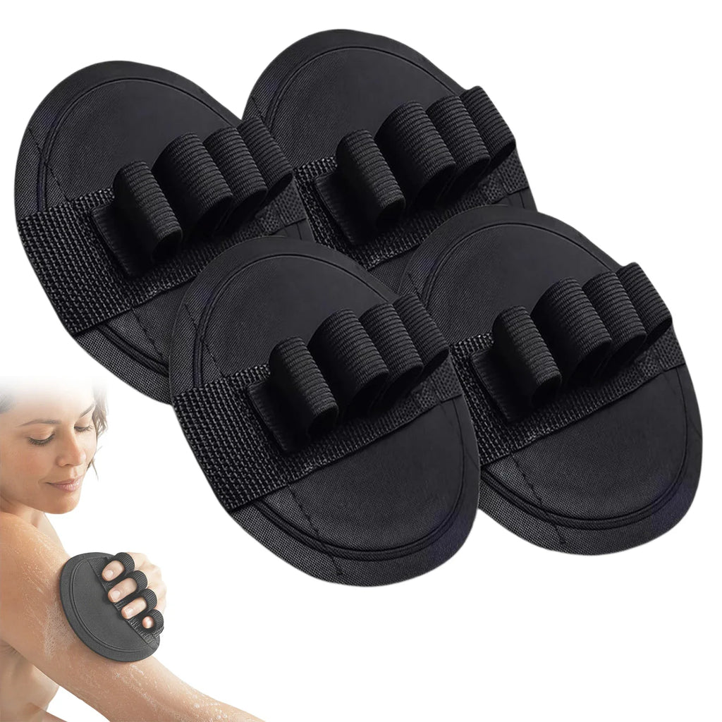 Quick-Dry Rubber Shower Scrubber