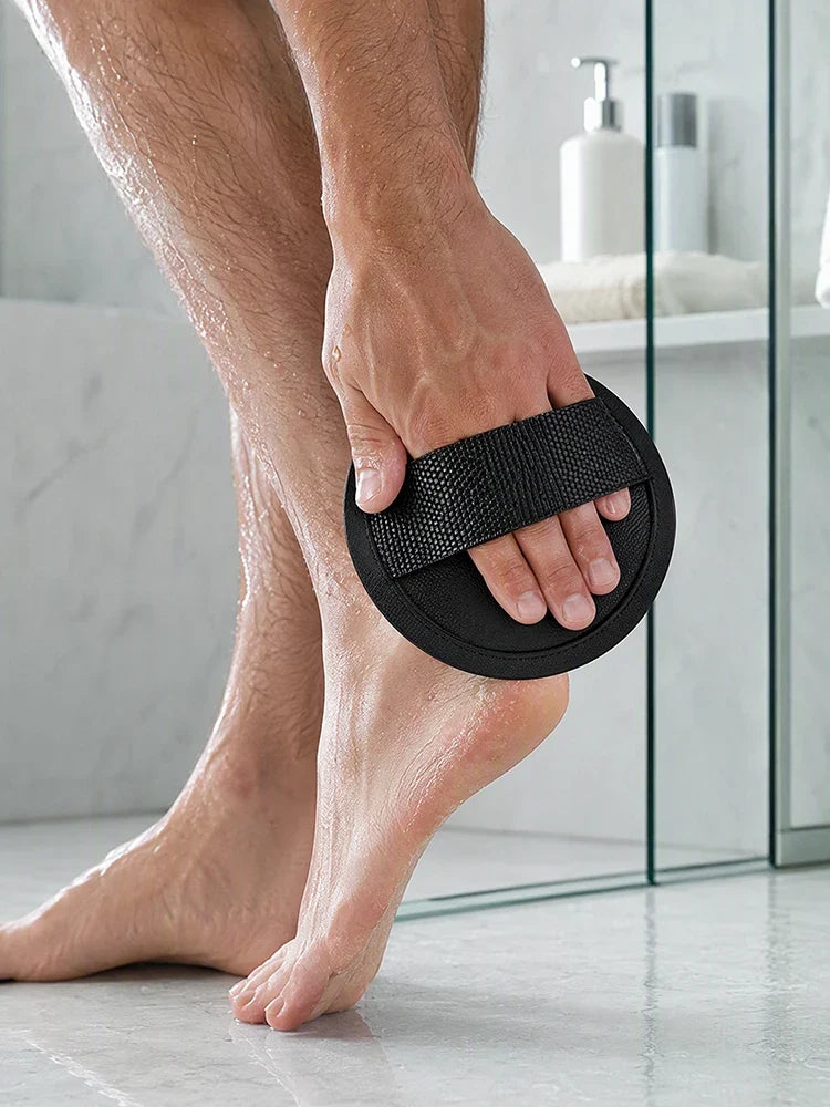 Quick-Dry Rubber Shower Scrubber