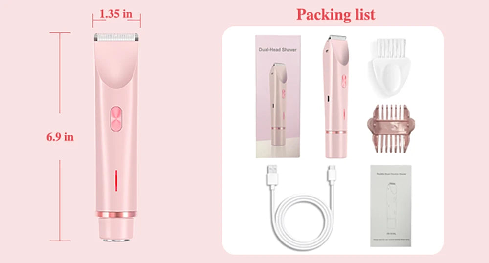 SHOPAMIRI 2-in-1 Body Shaver™ – Aparador de Pelos a Seco e com Água