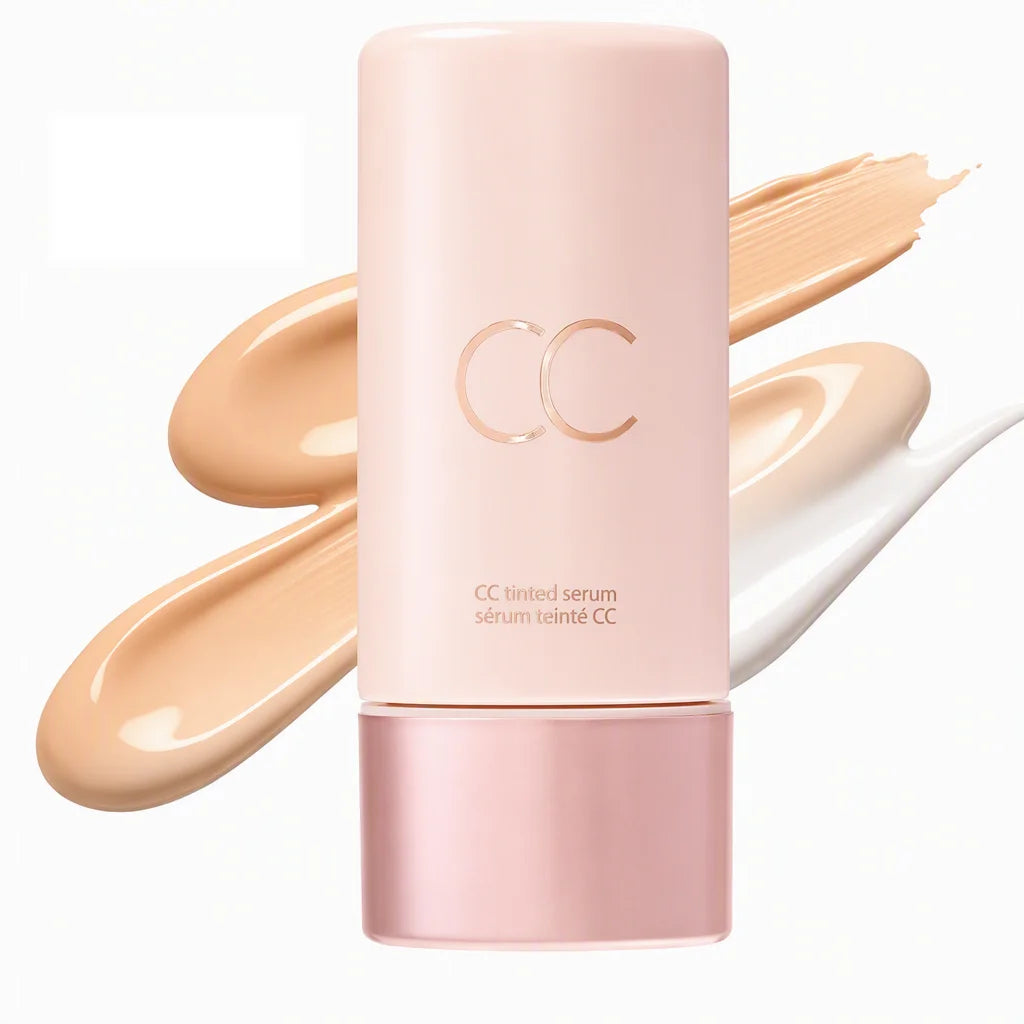 CC Color Correcting Cream Lightweight Smooth No Caking Even Tone Natural Glow Easy Apply No Makeup for Women Daily Commute